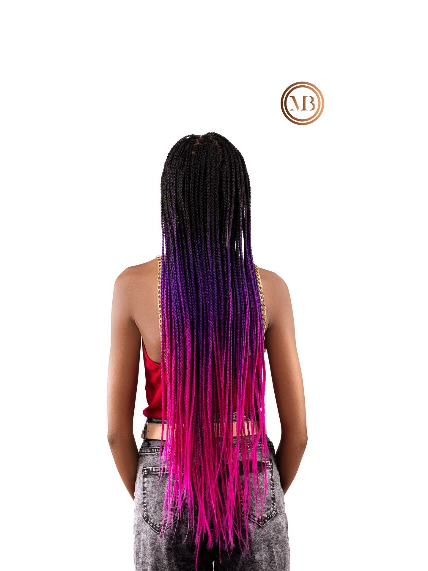 Adult Ombre Braids - Makeri Beauty