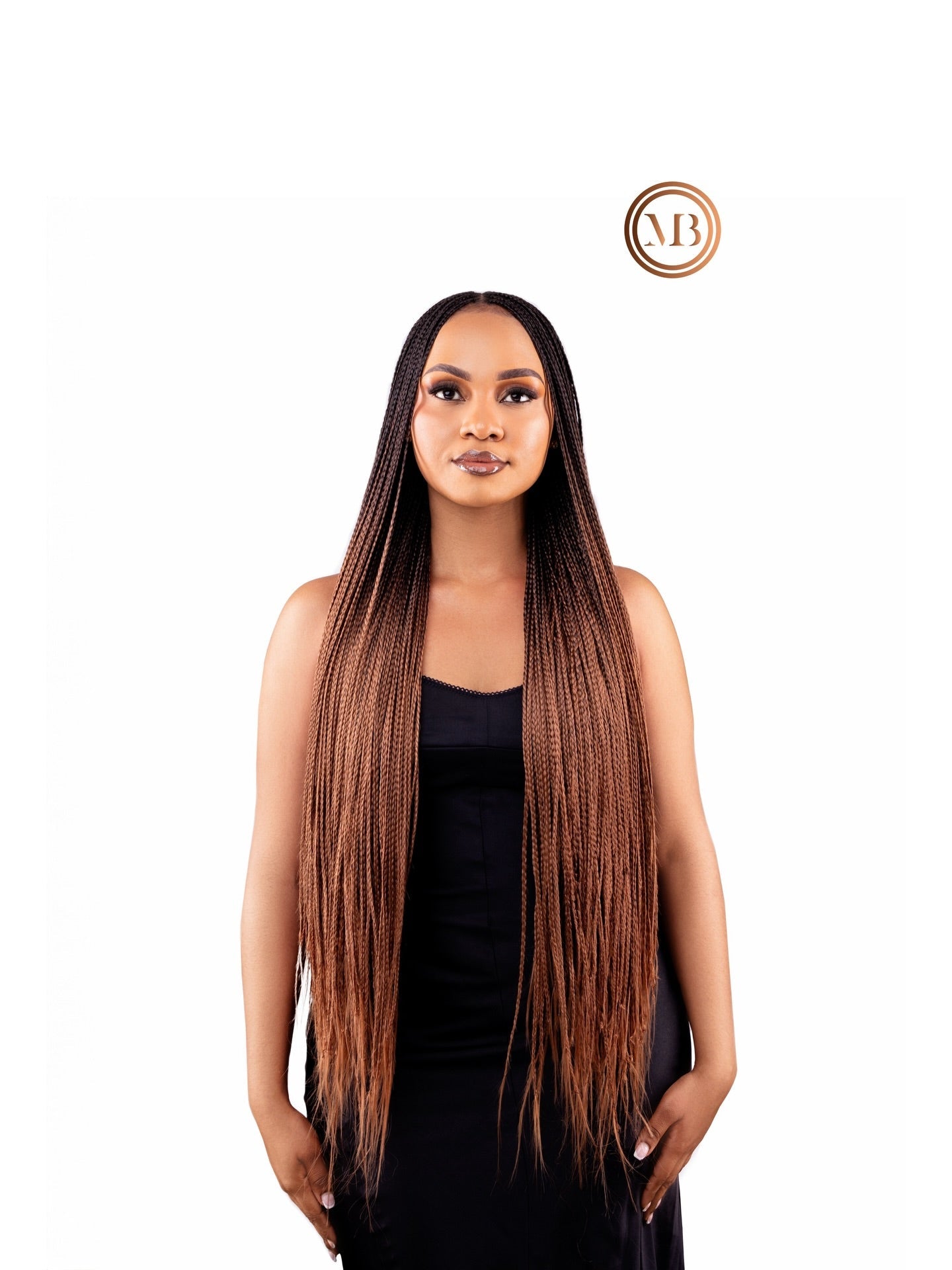 Bone Straight Braids 24 Inches (5 packets) - Makeri Beauty