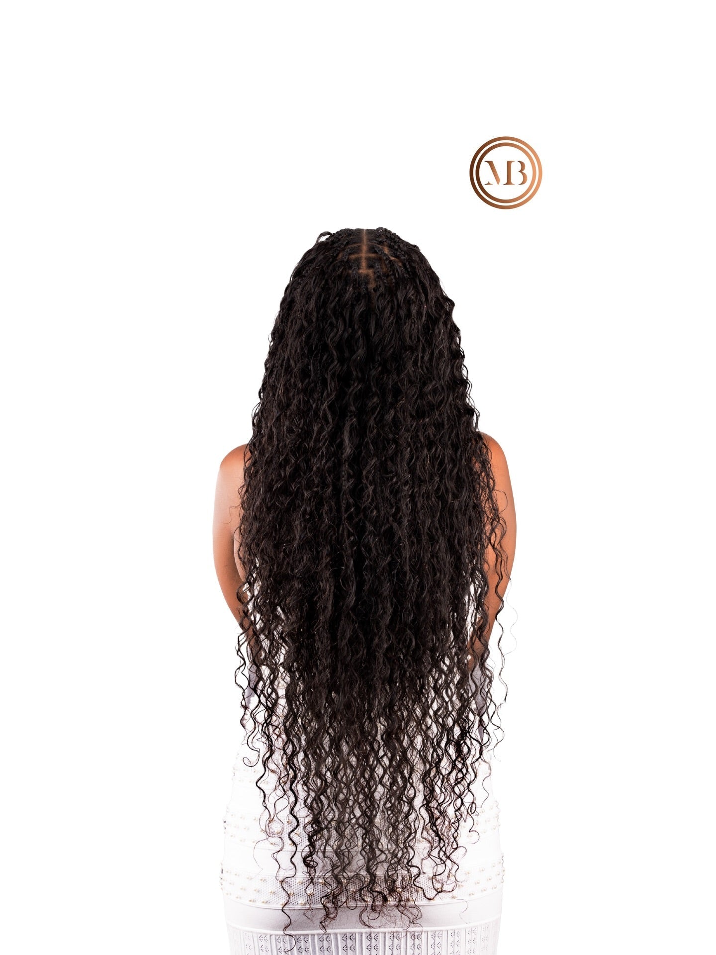 Deep Wave Human Hair Braids - Makeri Beauty